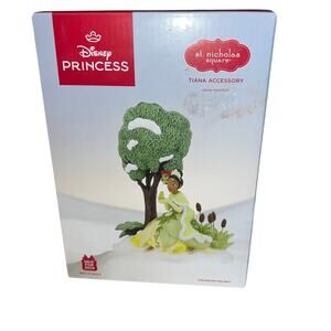 Disney Princess Tiana Figure St Nicholas Square Christmas Village Girls Room NEW
